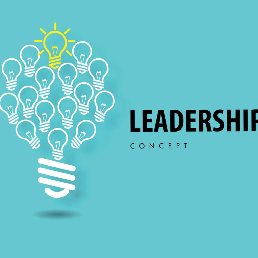 Leadership concept featuring a light bulb, symbolizing ideas and innovation, with the Capital Premium Financing logo in the background.